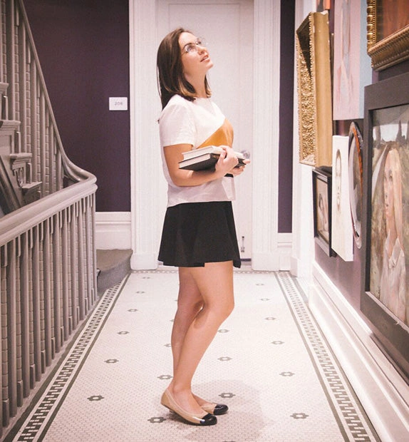 Ja-Vie Black & Gold Jelly Flats: Effortless Shine, Step-by-Step Chic.